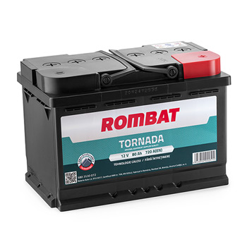 Baterie auto Rombat Tornada 80Ah 201