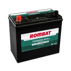 Baterie auto Rombat Tornada Asia 50Ah 204-plus-stanga