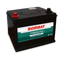 Baterie auto Rombat Tornada Asia 75Ah 610A(EN) 208-plus-stanga