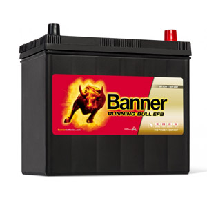 Baterie auto Banner Running Bull EFB 55 Ah - 55515