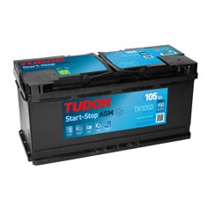 Baterie auto Tudor AGM 105 Ah - TK1050