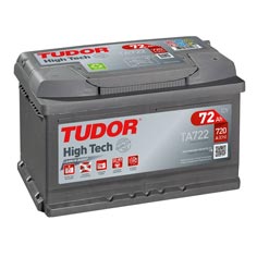 Baterie auto Tudor High Tech 72 Ah - TA722