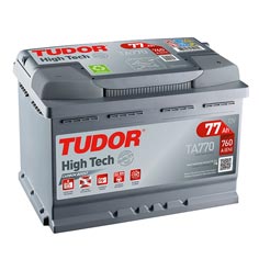 Baterie auto Tudor High Tech 77 Ah - TA770