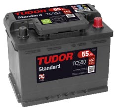 Baterie auto Tudor Standard 55 Ah - TC550