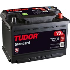 Baterie auto Tudor Standard 70Ah 640A(EN) TC700