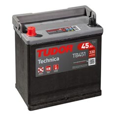 Baterie auto Tudor Technica 45 Ah - TB451