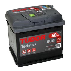 Baterie auto Tudor Technica 50Ah 450A(EN) TB500