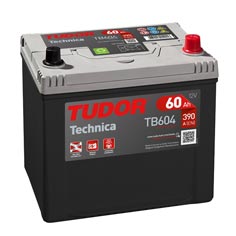 Baterie auto Tudor Technica 60Ah 390A(EN) TB604