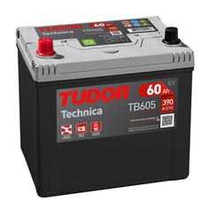 Baterie auto Tudor Technica 60Ah 390A(EN) TB605