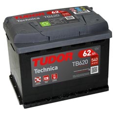 Baterie auto Tudor Technica 62Ah 540A(EN) TB620