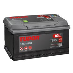 Baterie auto Tudor Technica 80 Ah - TB802