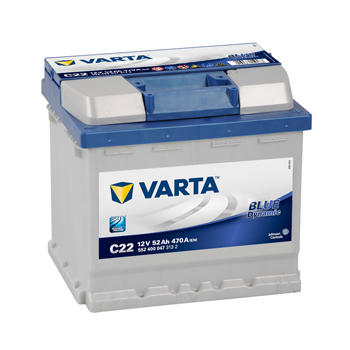 Baterie auto Varta Blue Dynamic 52Ah 470A(EN) 552400047