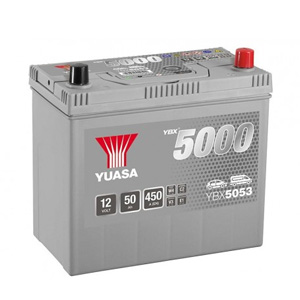 Baterie auto Yuasa YBX5000 50Ah 450A(EN) YBX5053