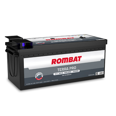Baterie camion Rombat Terra Pro 200Ah 1000A(EN) TP200