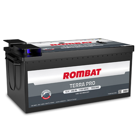 Baterie camion Rombat Terra Pro 230 Ah - TP230