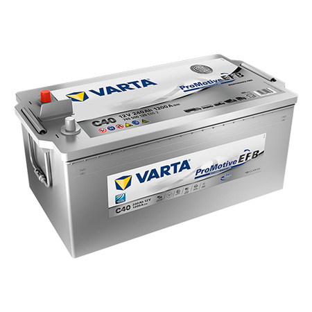 Baterie camion Varta ProMotive EFB 240Ah 1200A(EN) 740500120