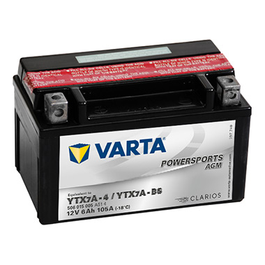 Baterie moto Varta Powersports AGM 6Ah 105A(EN) 506015005
