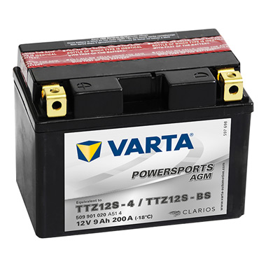 Baterie moto Varta Powersports AGM 9 Ah - 509901020 Baterie moto Varta Powersports AGM 9 Ah - 509901020