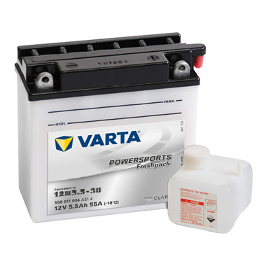 Baterie moto Varta Powersports Freshpack 5.5Ah 55A(EN) 506011004