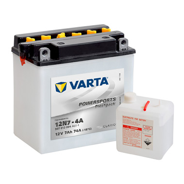 Baterie moto Varta Powersports Freshpack 7Ah 74A(EN) 507013004