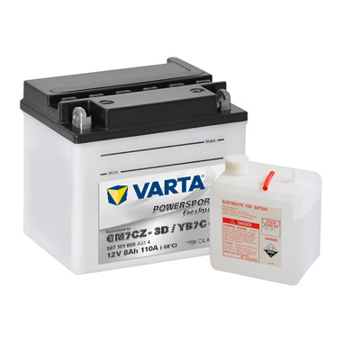 Baterie moto Varta Powersports Freshpack 8Ah 110A(EN) 507101008