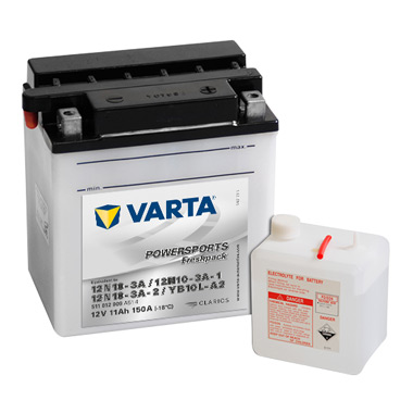 Baterie moto Varta Powersports Freshpack 11Ah 150A(EN) 511012009