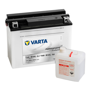 Baterie moto Varta Powersports Freshpack 20Ah 260A(EN) 520012020
