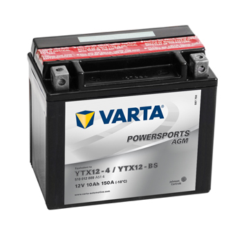 Baterie auto Varta Powersports AGM 10 Ah - 510012009