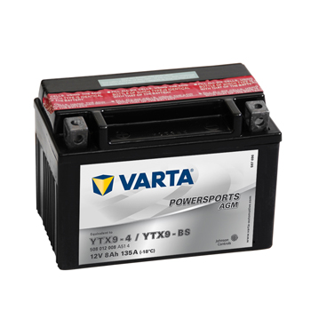 Baterie auto Varta Powersports AGM 8 Ah - 508012008