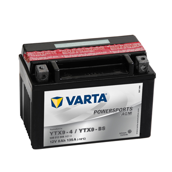 Baterie auto Varta Powersports AGM 8 Ah - 508012008 Baterie auto Varta Powersports AGM 8 Ah - 508012008
