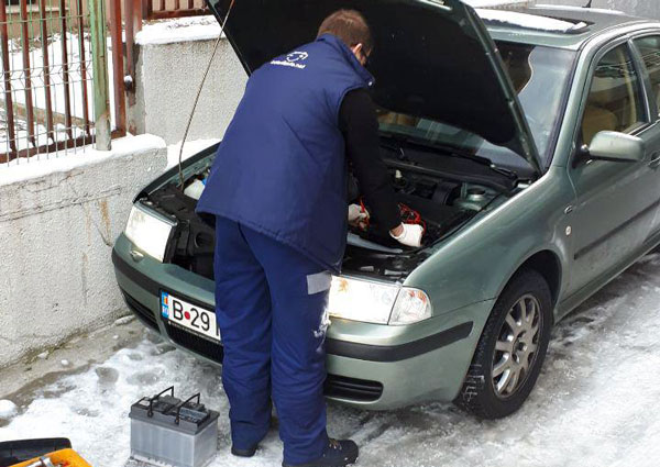 Baterii auto la domiciliu București